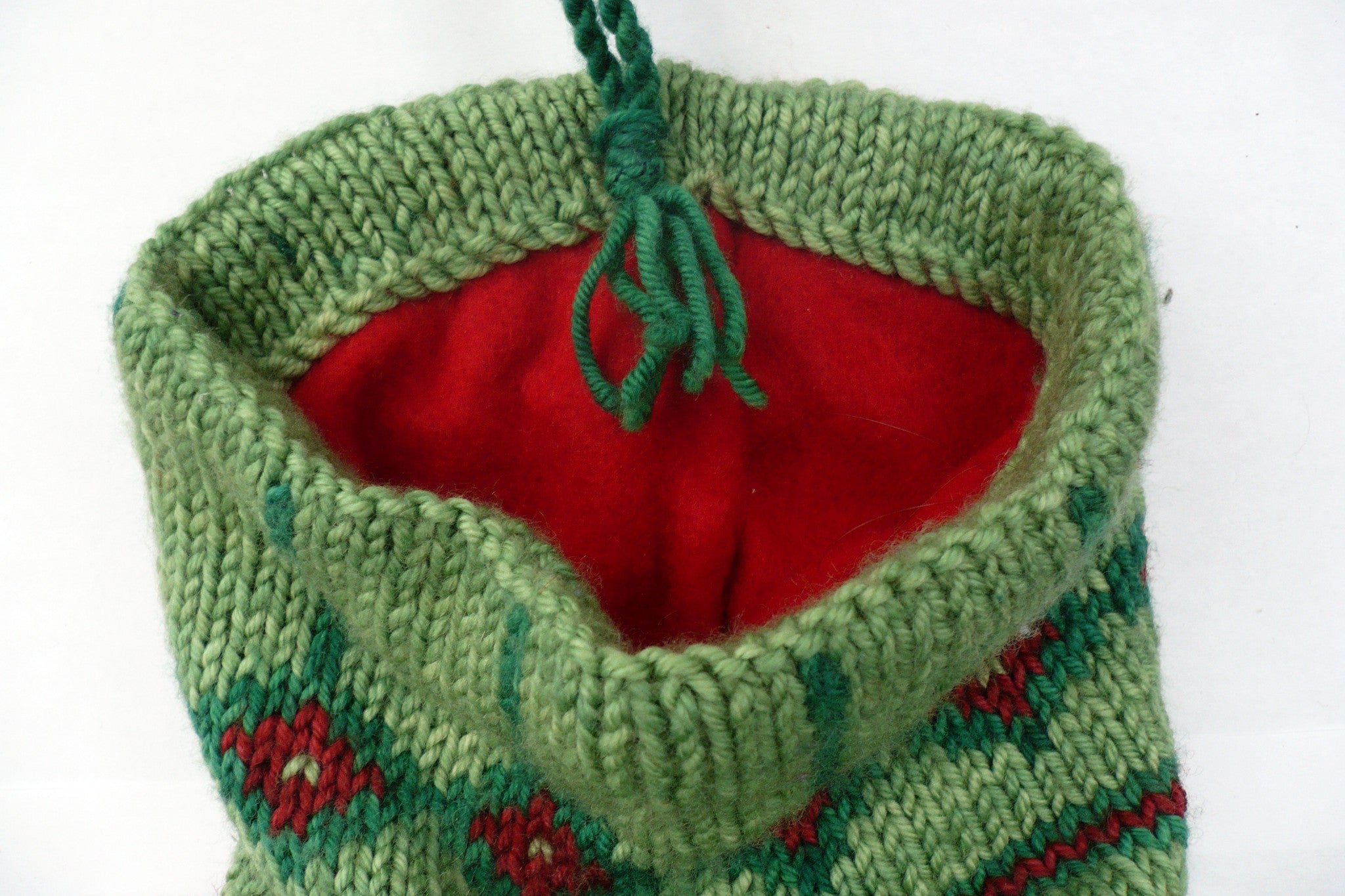 Holly Christmas Stocking