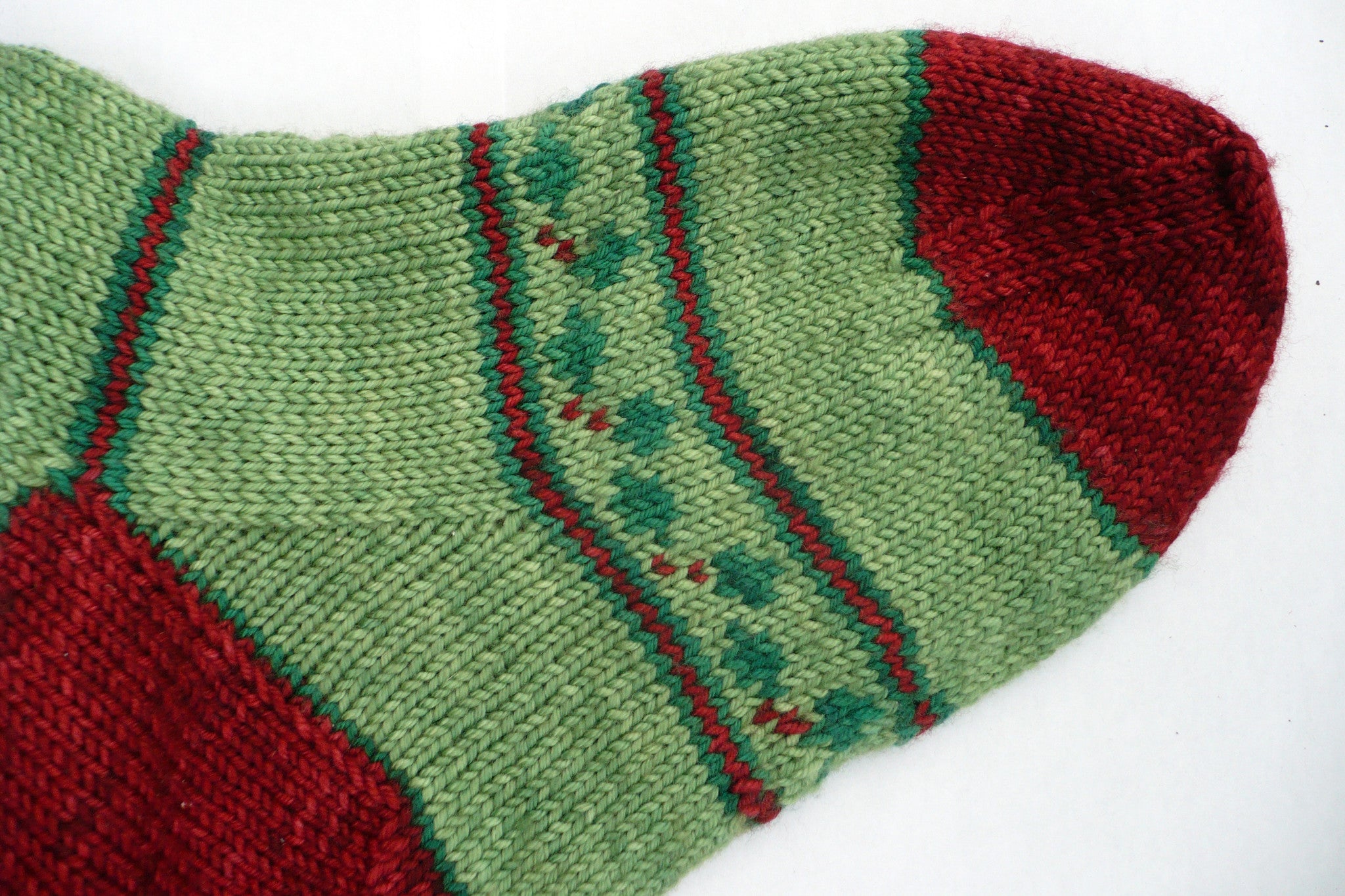 Holly Christmas Stocking